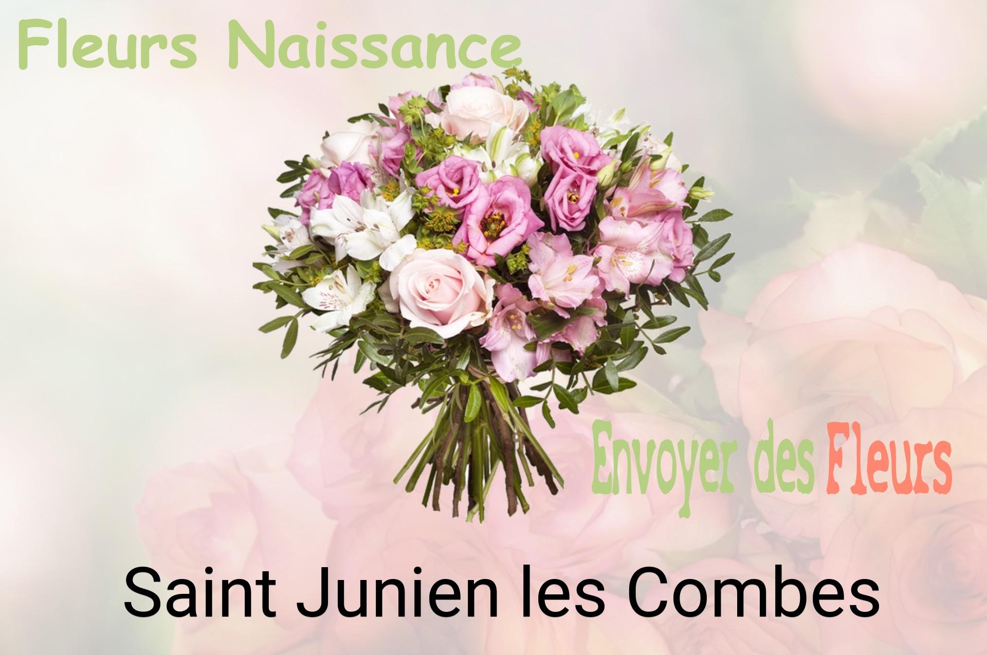 Bouquet de fleurs de naissance livré à Saint-Junien-les-Combes